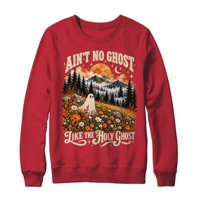 Ain't No Ghost Like The Holy Ghost Floral Forest Halloween Shirt & Sweatshirt | teecentury