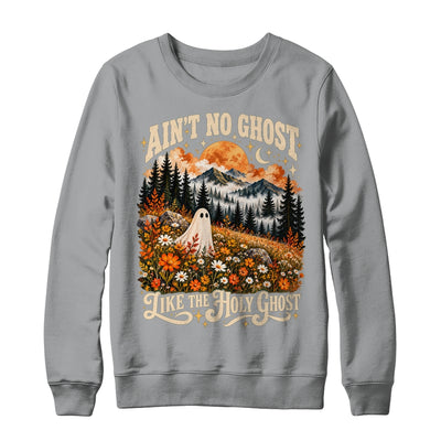 Ain't No Ghost Like The Holy Ghost Floral Forest Halloween Shirt & Sweatshirt | teecentury