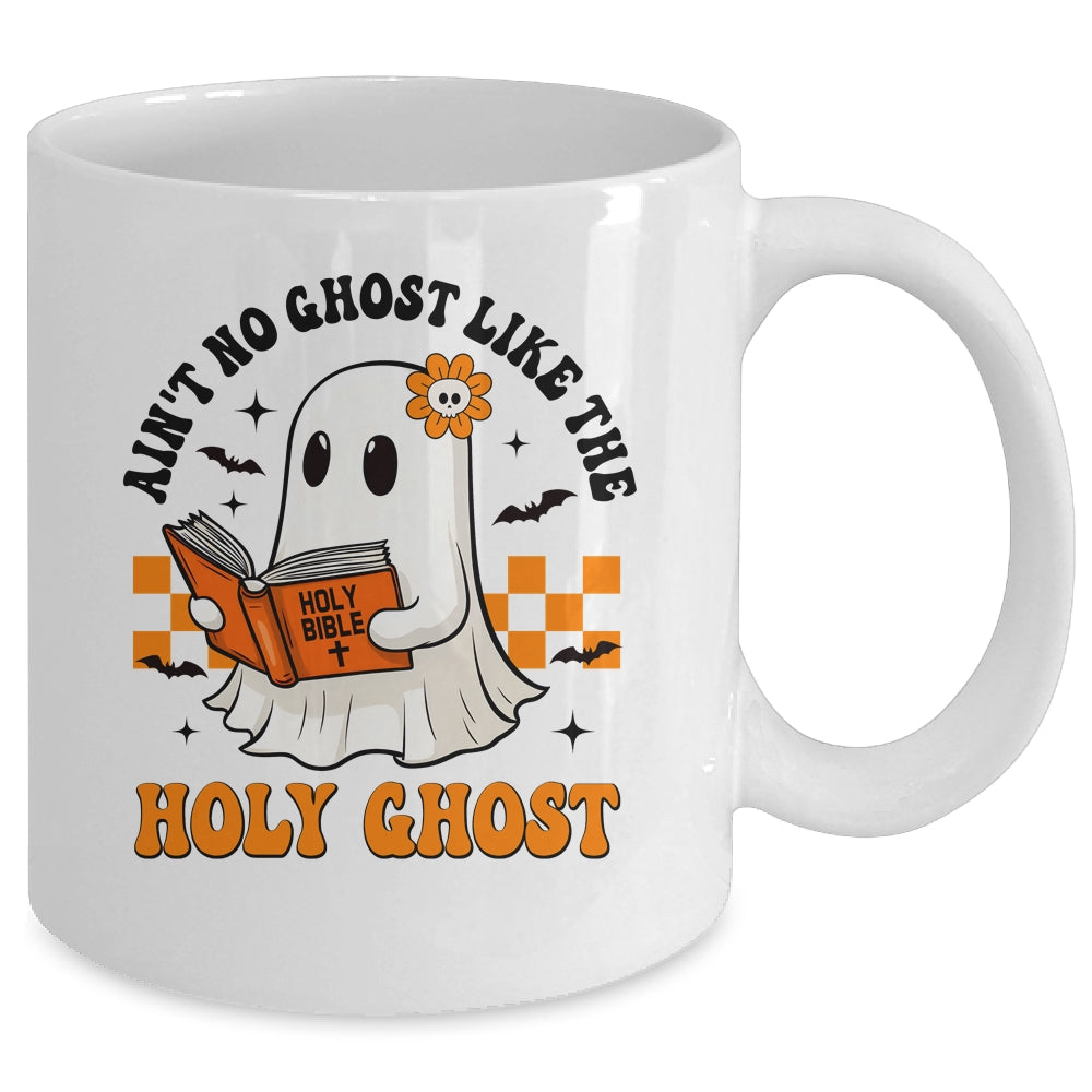 Ain't No Ghost Like The Holy Ghost Halloween Christian Bible Mug | teecentury