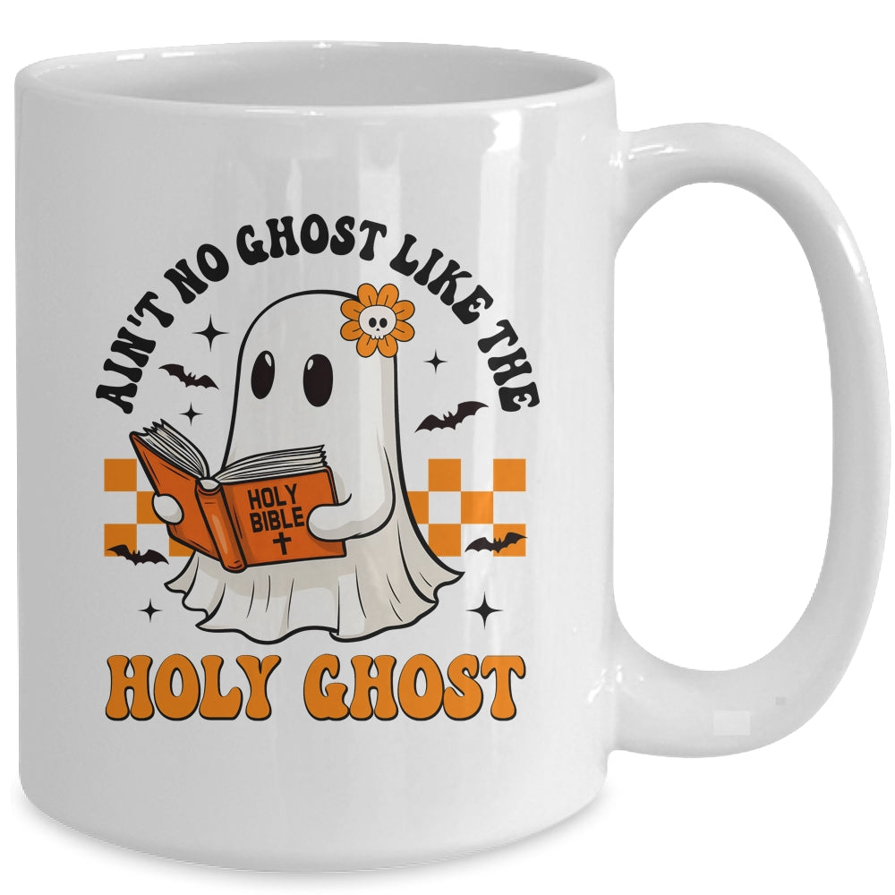 Ain't No Ghost Like The Holy Ghost Halloween Christian Bible Mug | teecentury