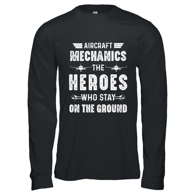 Aircraft Mechanics Men Heroes Aviation Airplane Maintenance Shirt & Hoodie | teecentury