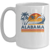Alabama Vacation Sunset Cute 70s Vintage Retro Beach Mug | teecentury