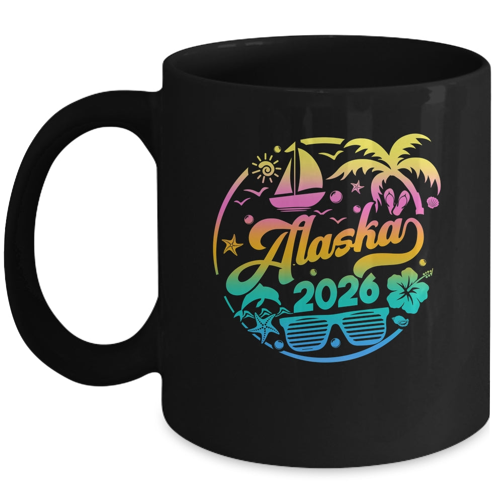 Alaska 2026 Family Vacation Beach Matching Group Mug | teecentury