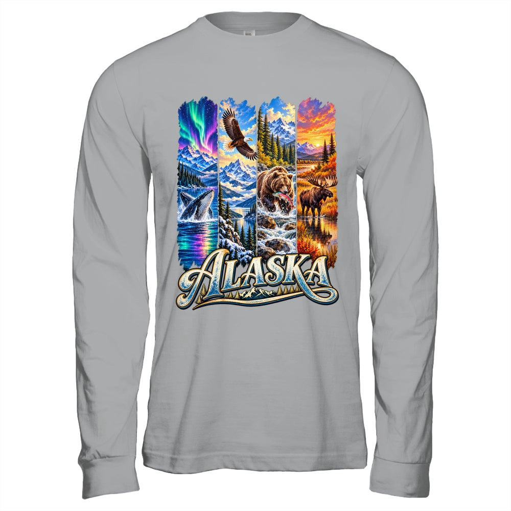 Alaska Adventure Nature Wildlife Bear Hiking Moose Travel Shirt & Hoodie | teecentury