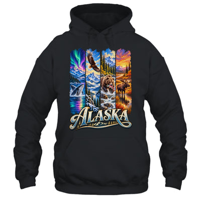 Alaska Adventure Nature Wildlife Bear Hiking Moose Travel Shirt & Hoodie | teecentury