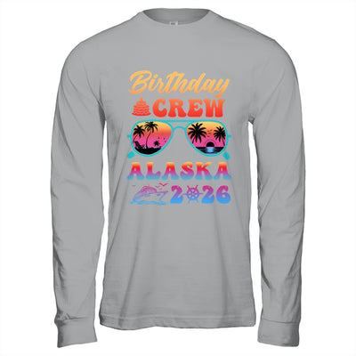 Alaska Birthday Crew Vacation Cruise 2026 Summer Trip Group Shirt & Hoodie | teecentury