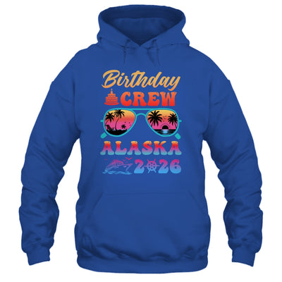 Alaska Birthday Crew Vacation Cruise 2026 Summer Trip Group Shirt & Hoodie | teecentury