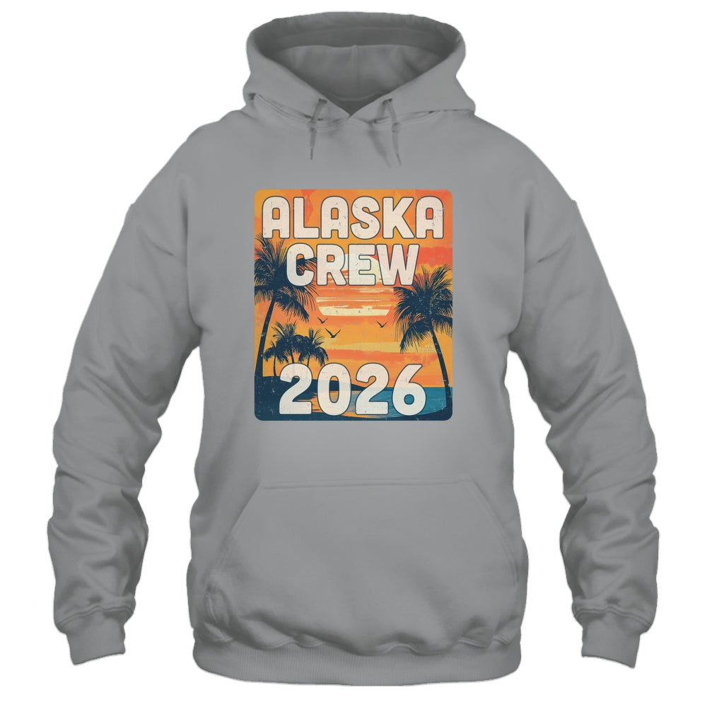 Alaska Crew 2026 Vacation Matching Group Travelers Trip Shirt & Tank Top | teecentury