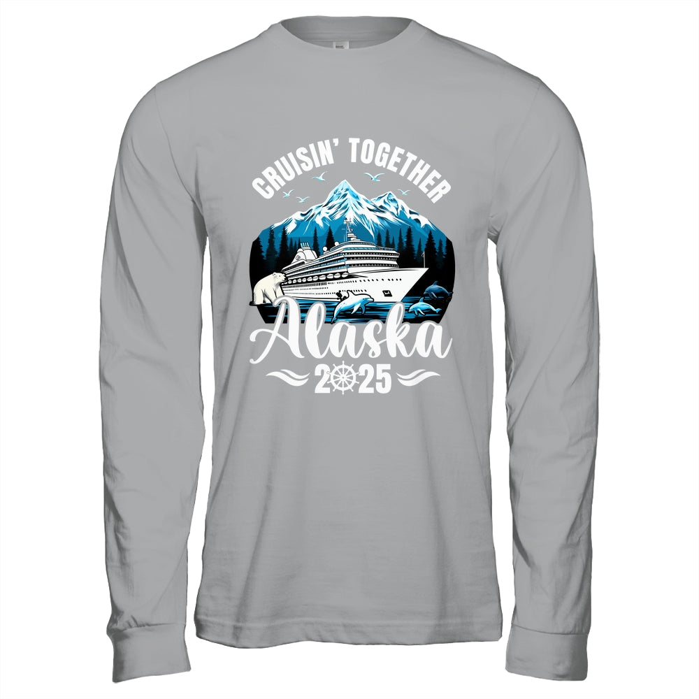 Alaska Cruise 2025 Cruisin Together Family Vacation Matching Shirt & Hoodie | teecentury