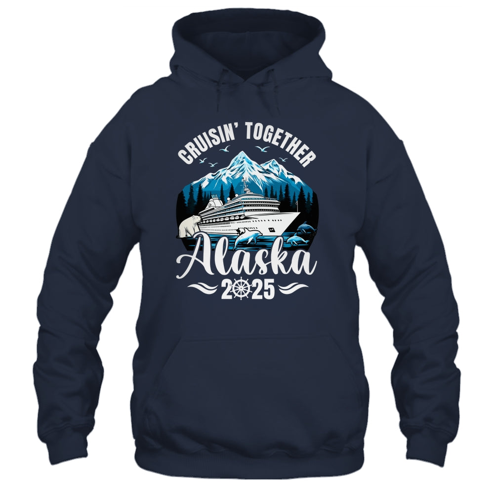 Alaska Cruise 2025 Cruisin Together Family Vacation Matching Shirt & Hoodie | teecentury
