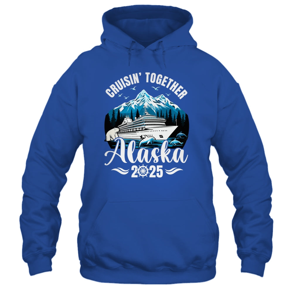 Alaska Cruise 2025 Cruisin Together Family Vacation Matching Shirt & Hoodie | teecentury