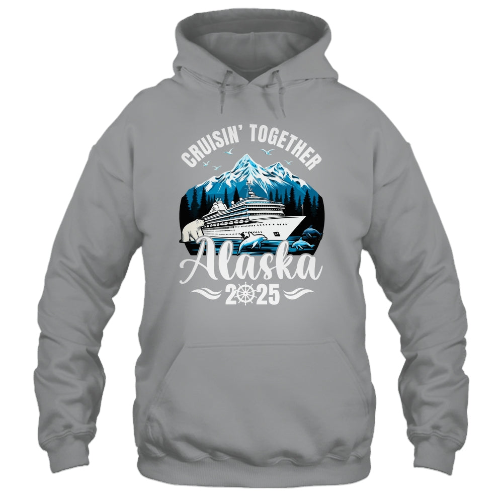 Alaska Cruise 2025 Cruisin Together Family Vacation Matching Shirt & Hoodie | teecentury