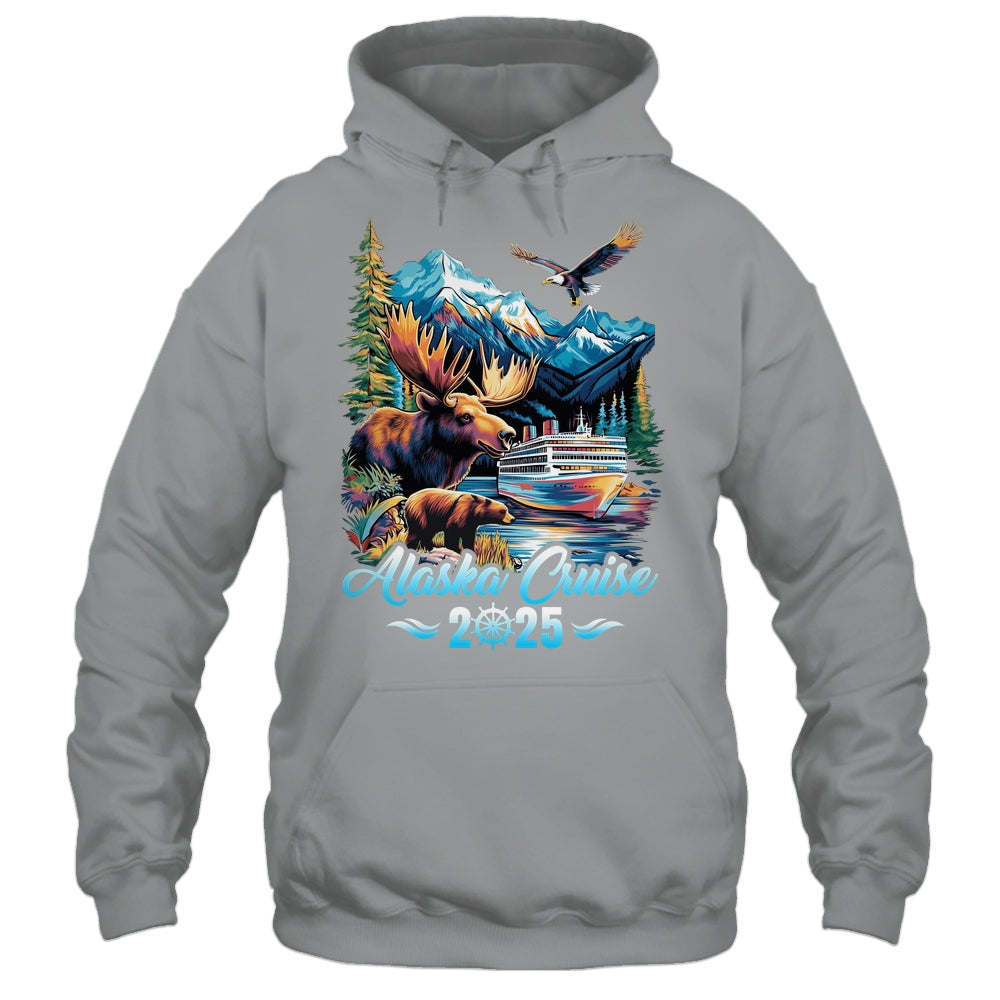 Alaska Cruise 2025 Matching Family Friends Group Alaskan Vacation Shirt & Hoodie | teecentury