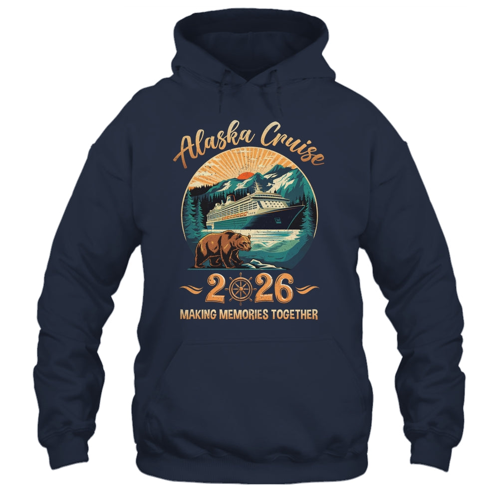 Alaska Cruise 2026 Family Adventure Matching Family Cruising Shirt & Hoodie | teecentury