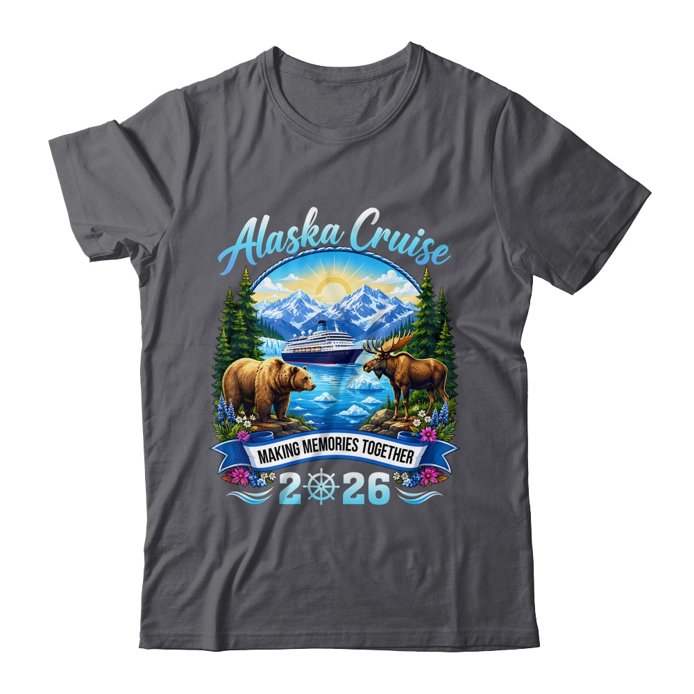 Alaska Cruise 2026 Family Friends Vacation Travel Matching Shirt & Hoodie | teecentury