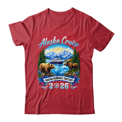 Alaska Cruise 2026 Family Friends Vacation Travel Matching Shirt & Hoodie | teecentury
