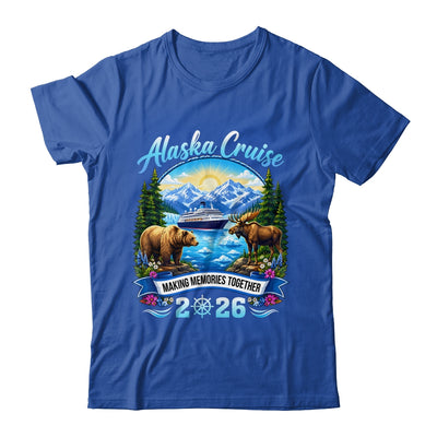 Alaska Cruise 2026 Family Friends Vacation Travel Matching Shirt & Hoodie | teecentury