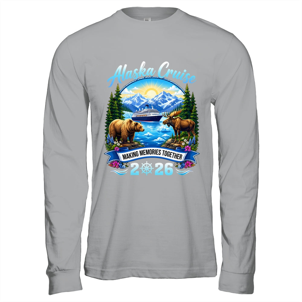 Alaska Cruise 2026 Family Friends Vacation Travel Matching Shirt & Hoodie | teecentury