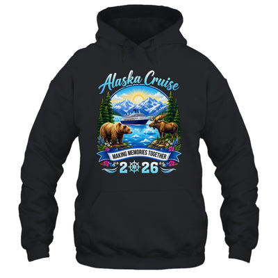 Alaska Cruise 2026 Family Friends Vacation Travel Matching Shirt & Hoodie | teecentury
