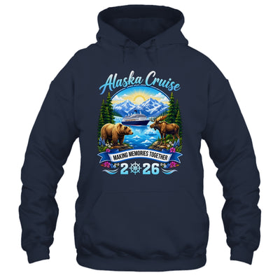 Alaska Cruise 2026 Family Friends Vacation Travel Matching Shirt & Hoodie | teecentury