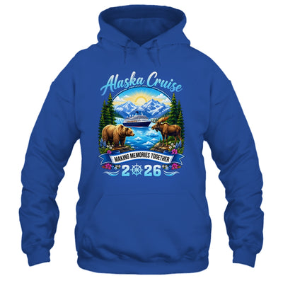 Alaska Cruise 2026 Family Friends Vacation Travel Matching Shirt & Hoodie | teecentury