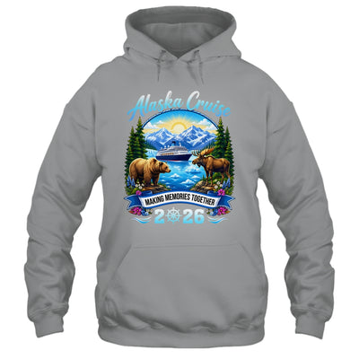 Alaska Cruise 2026 Family Friends Vacation Travel Matching Shirt & Hoodie | teecentury