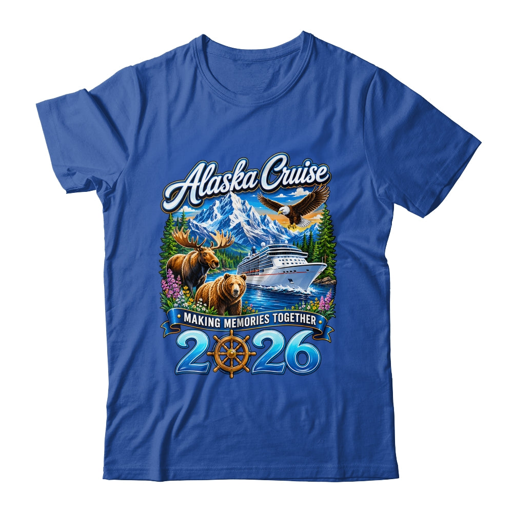 Alaska Cruise 2026 Friends Family Together Vacation Trip Shirt & Hoodie | teecentury