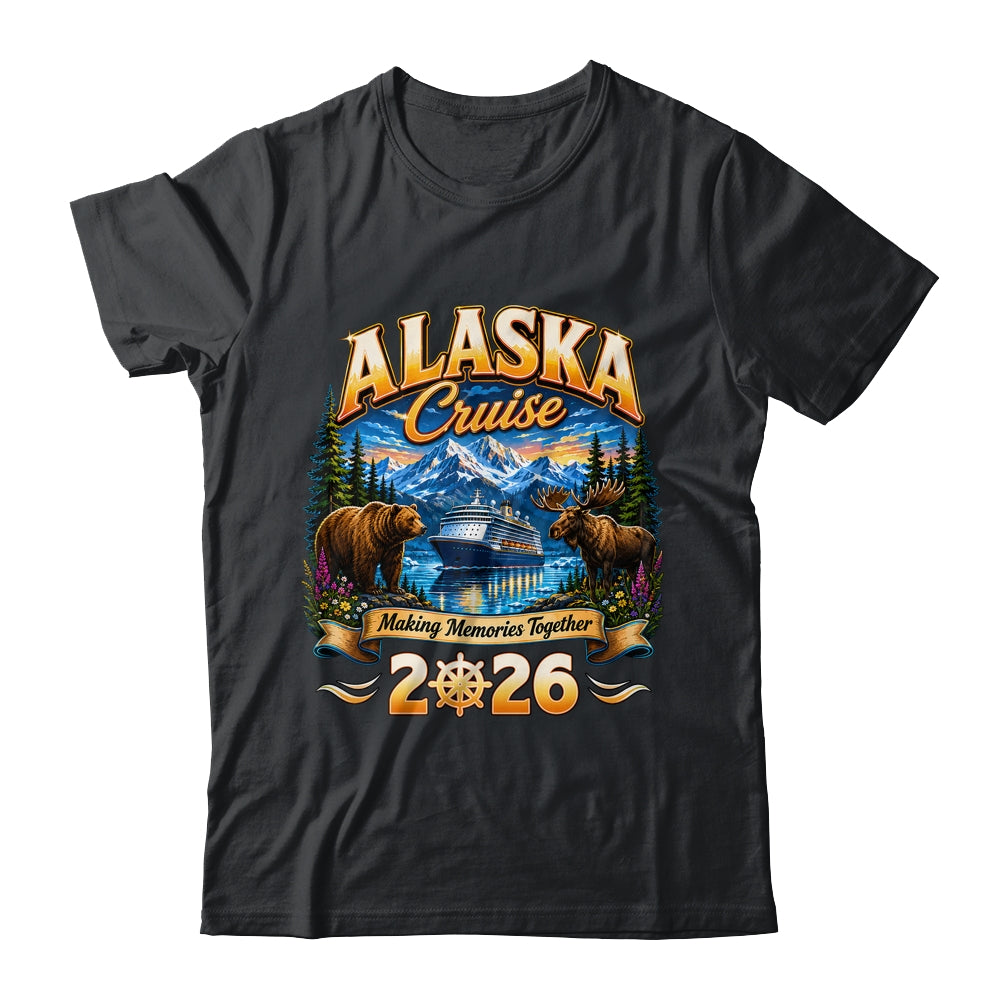 Alaska Cruise 2026 Friends Family Vacation Matching Memories Shirt & Hoodie | teecentury