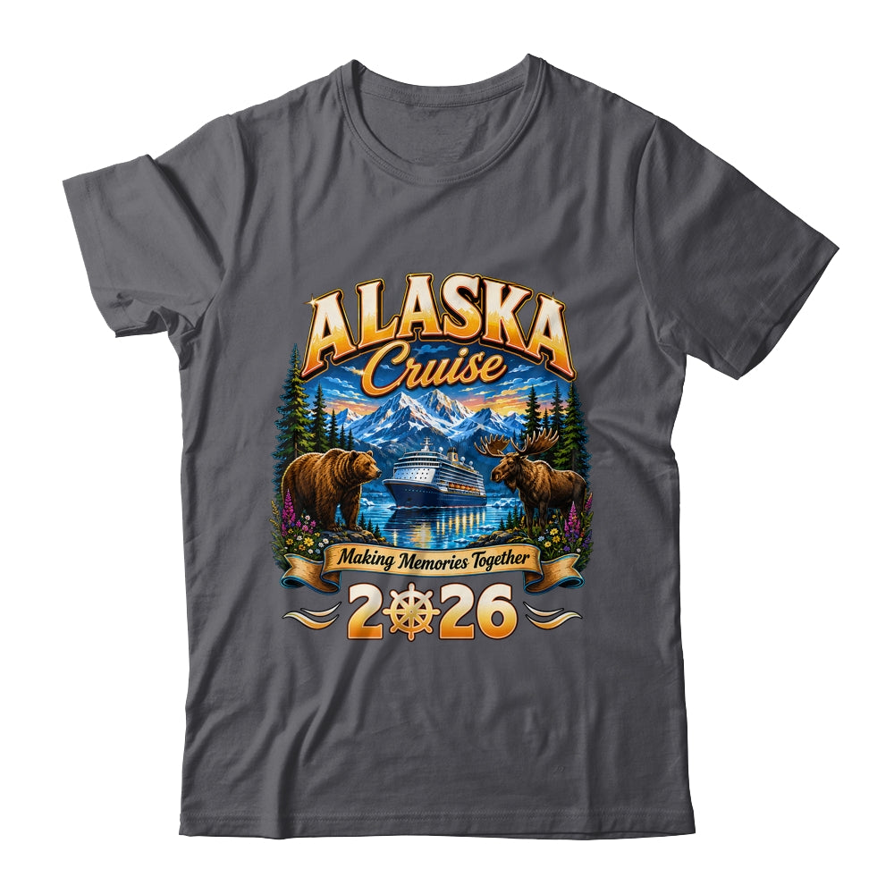 Alaska Cruise 2026 Friends Family Vacation Matching Memories Shirt & Hoodie | teecentury