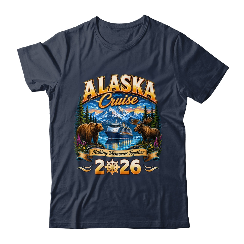 Alaska Cruise 2026 Friends Family Vacation Matching Memories Shirt & Hoodie | teecentury