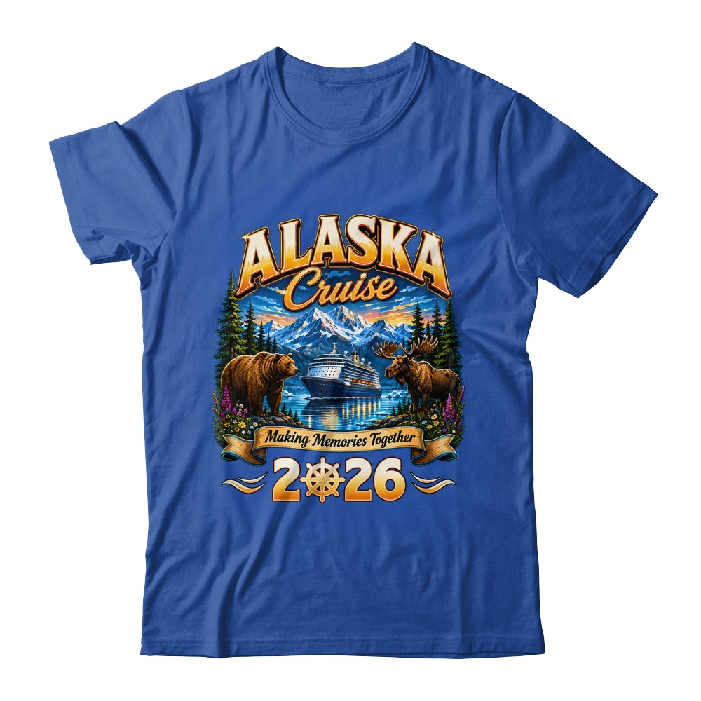Alaska Cruise 2026 Friends Family Vacation Matching Memories Shirt & Hoodie | teecentury