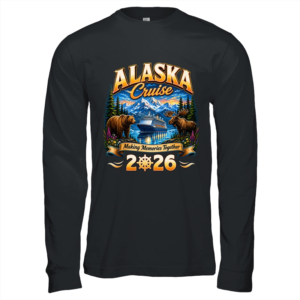Alaska Cruise 2026 Friends Family Vacation Matching Memories Shirt & Hoodie | teecentury