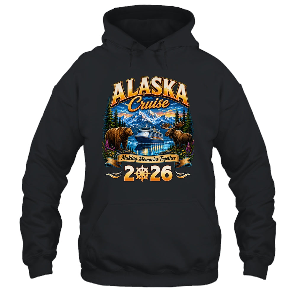 Alaska Cruise 2026 Friends Family Vacation Matching Memories Shirt & Hoodie | teecentury