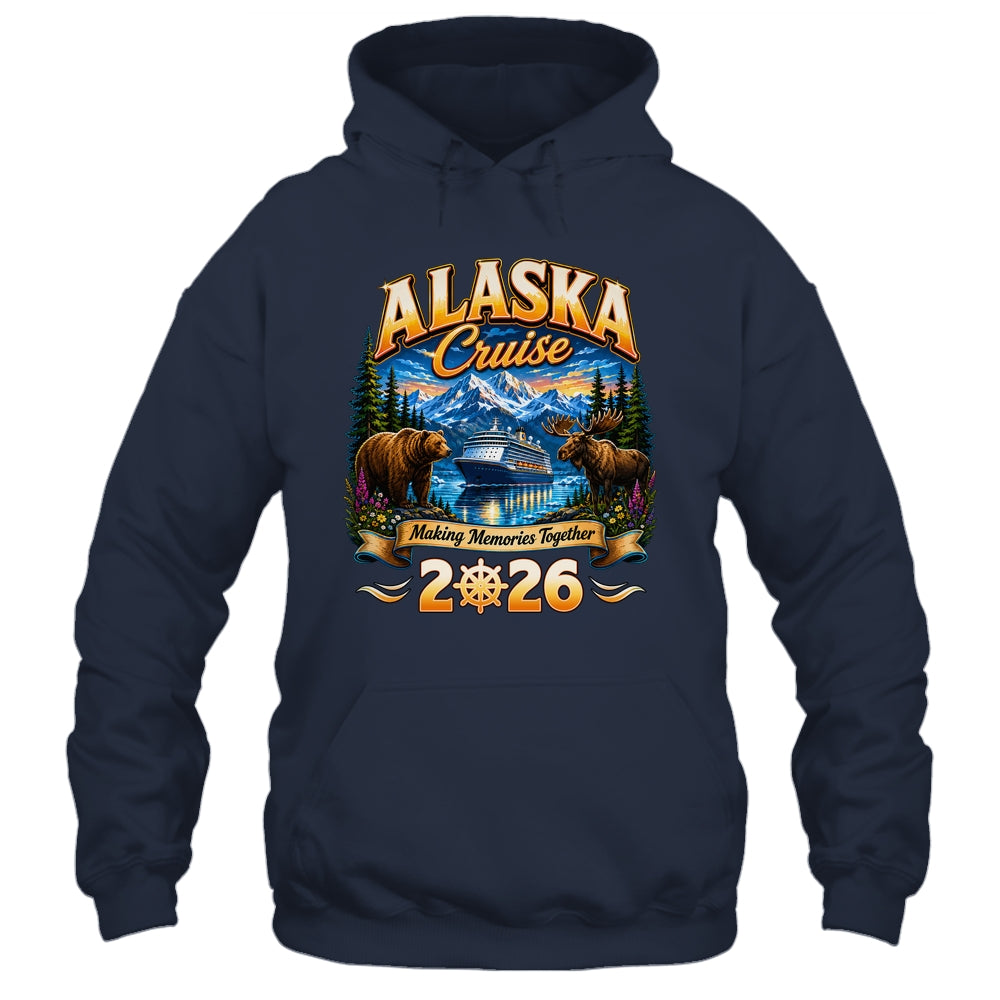 Alaska Cruise 2026 Friends Family Vacation Matching Memories Shirt & Hoodie | teecentury
