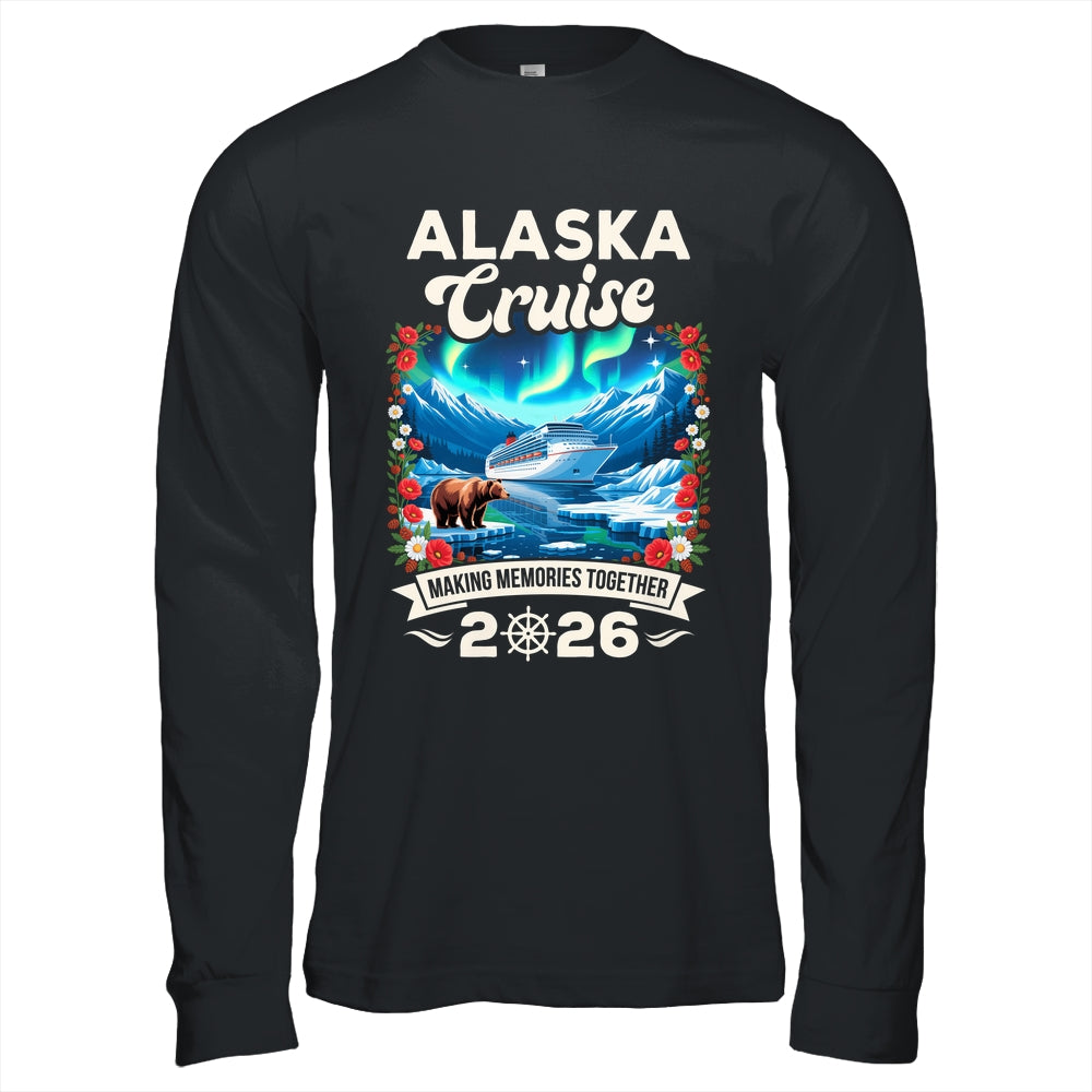 Alaska Cruise 2026 Matching Family And Friends Group Alaskan Shirt & Hoodie | teecentury