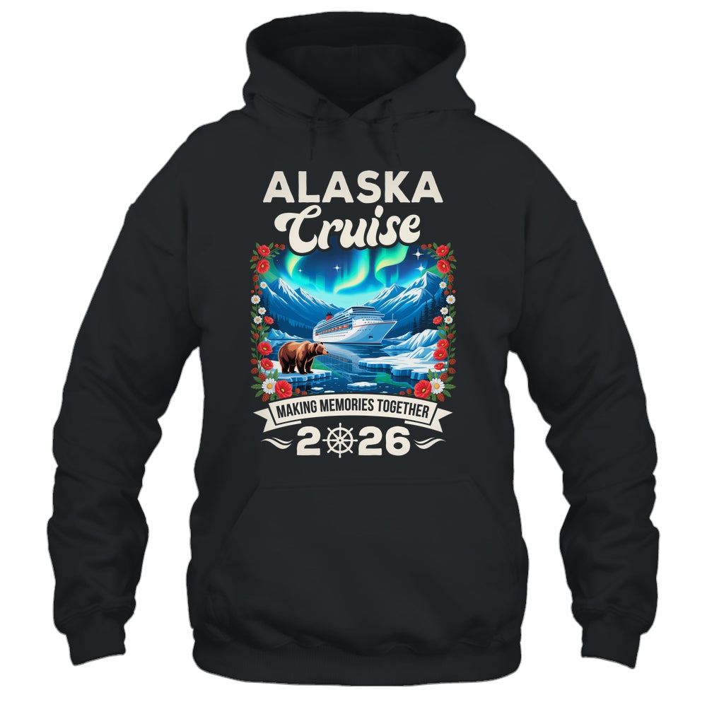 Alaska Cruise 2026 Matching Family And Friends Group Alaskan Shirt & Hoodie | teecentury