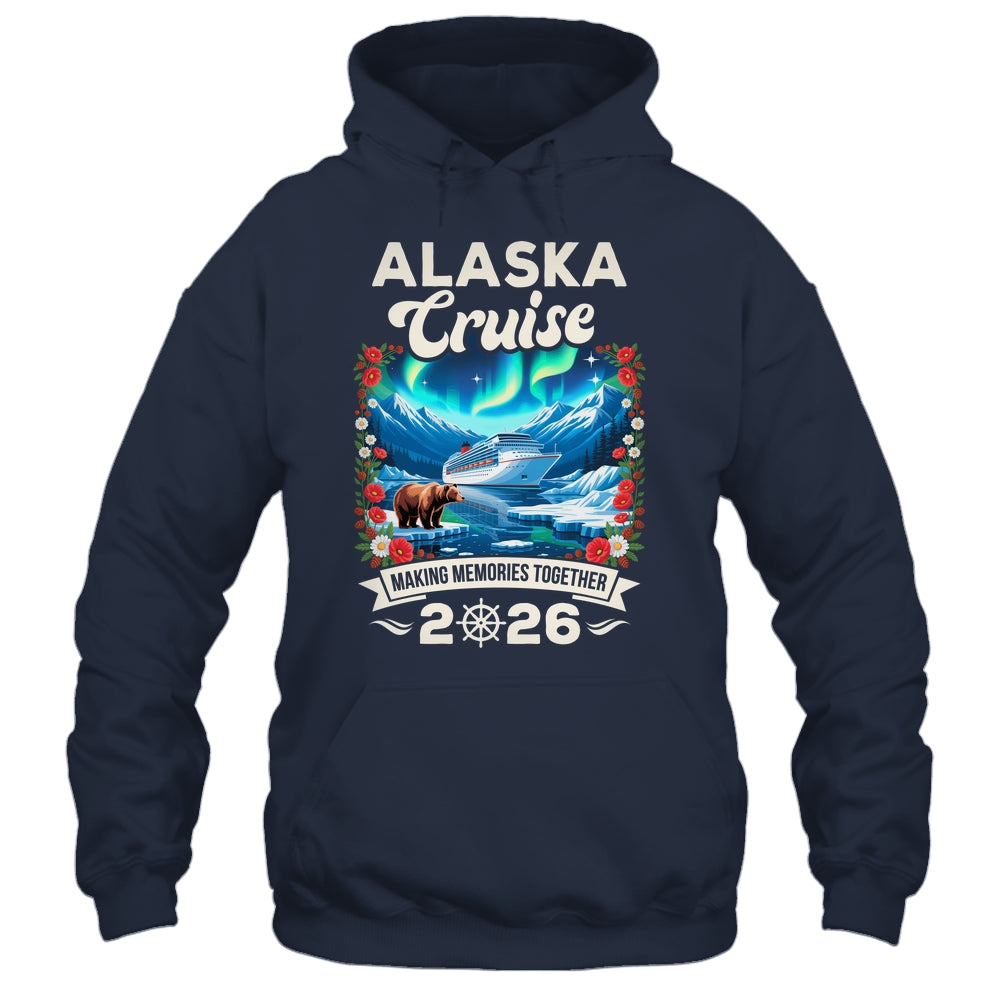 Alaska Cruise 2026 Matching Family And Friends Group Alaskan Shirt & Hoodie | teecentury