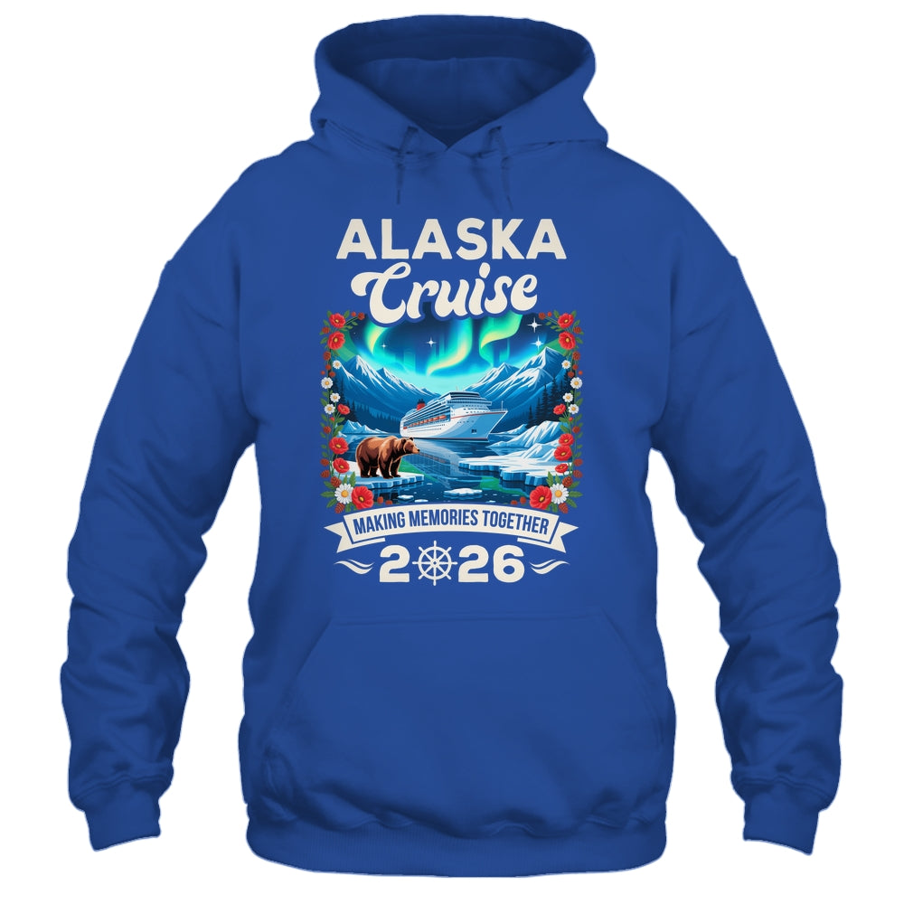 Alaska Cruise 2026 Matching Family And Friends Group Alaskan Shirt & Hoodie | teecentury