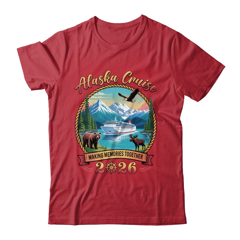 Alaska Cruise 2026 Matching Family Friends And Group Alaskan Shirt & Hoodie | teecentury