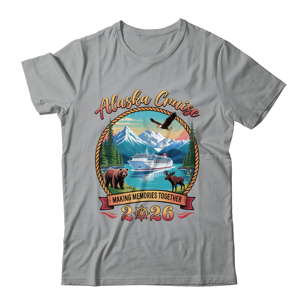 Alaska Cruise 2026 Matching Family Friends And Group Alaskan Shirt & Hoodie | teecentury
