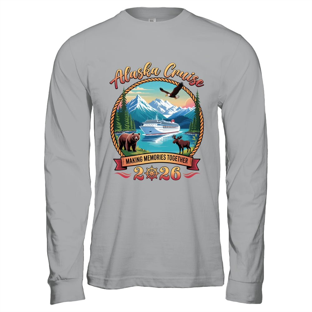 Alaska Cruise 2026 Matching Family Friends And Group Alaskan Shirt & Hoodie | teecentury