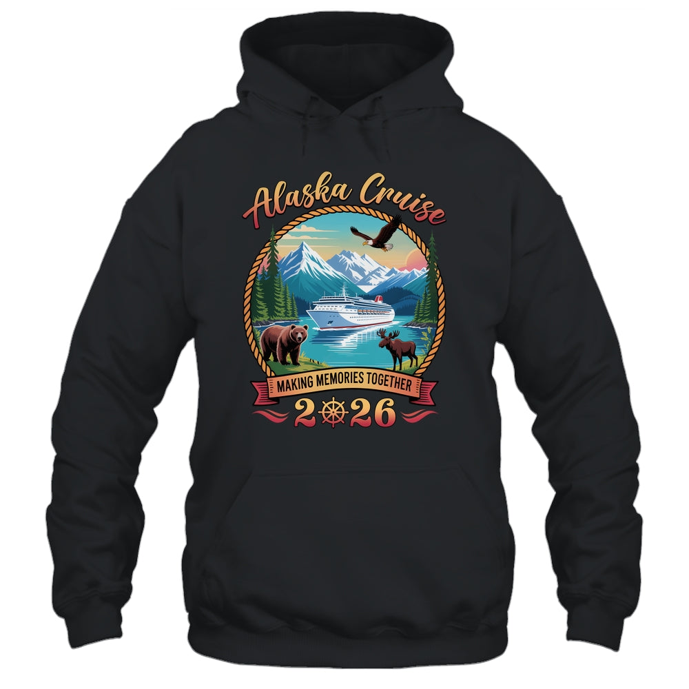Alaska Cruise 2026 Matching Family Friends And Group Alaskan Shirt & Hoodie | teecentury