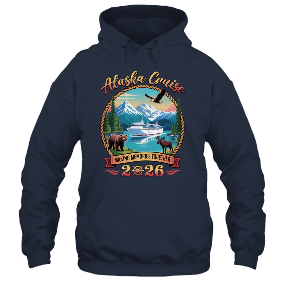 Alaska Cruise 2026 Matching Family Friends And Group Alaskan Shirt & Hoodie | teecentury