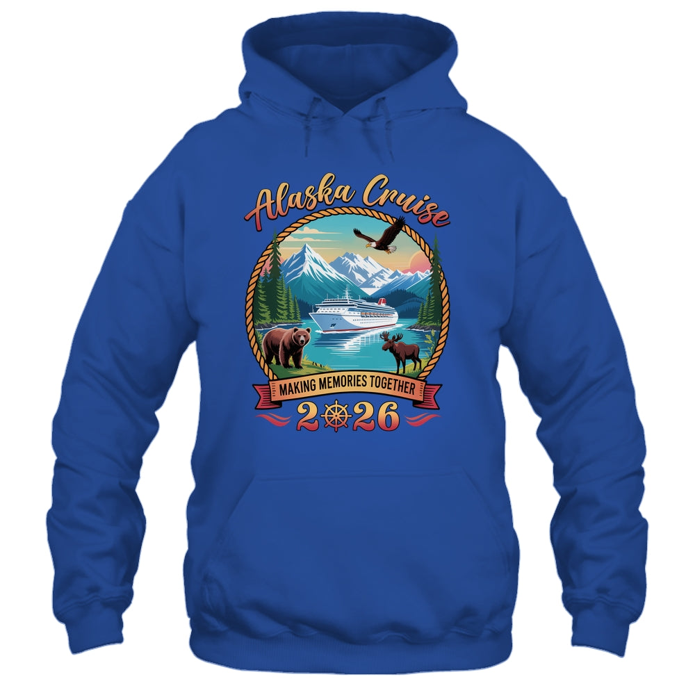 Alaska Cruise 2026 Matching Family Friends And Group Alaskan Shirt & Hoodie | teecentury