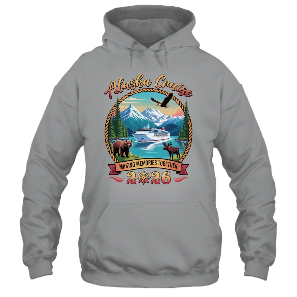 Alaska Cruise 2026 Matching Family Friends And Group Alaskan Shirt & Hoodie | teecentury