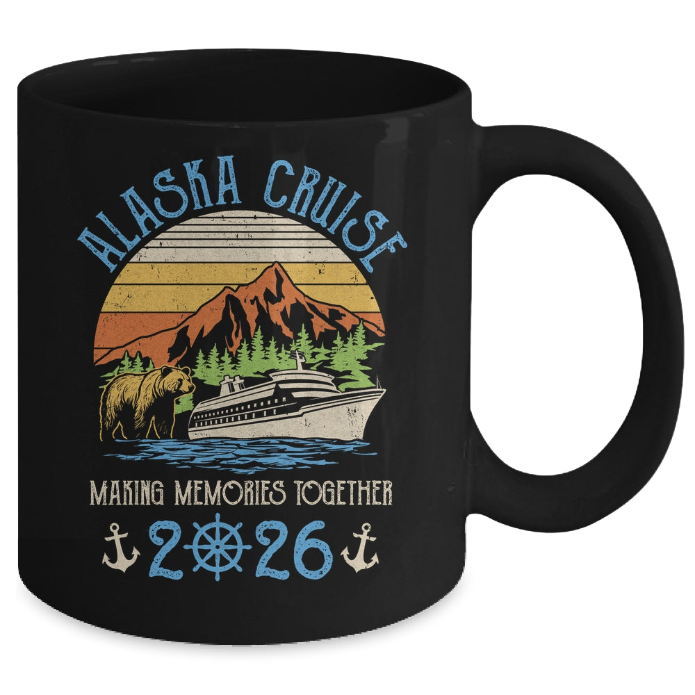 Alaska Cruise 2026 Matching Family Friends Group Alaskan Mug | teecentury
