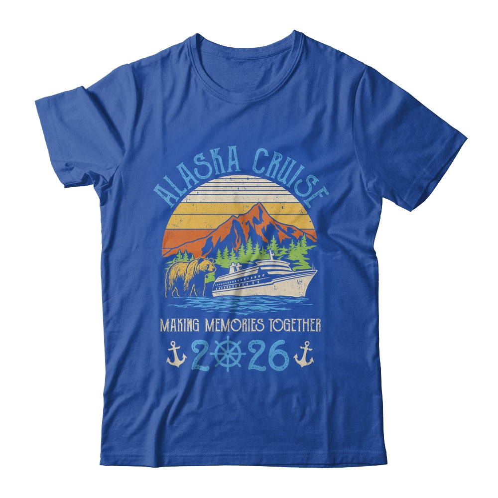 Alaska Cruise 2026 Matching Family Friends Group Alaskan Shirt & Hoodie | teecentury