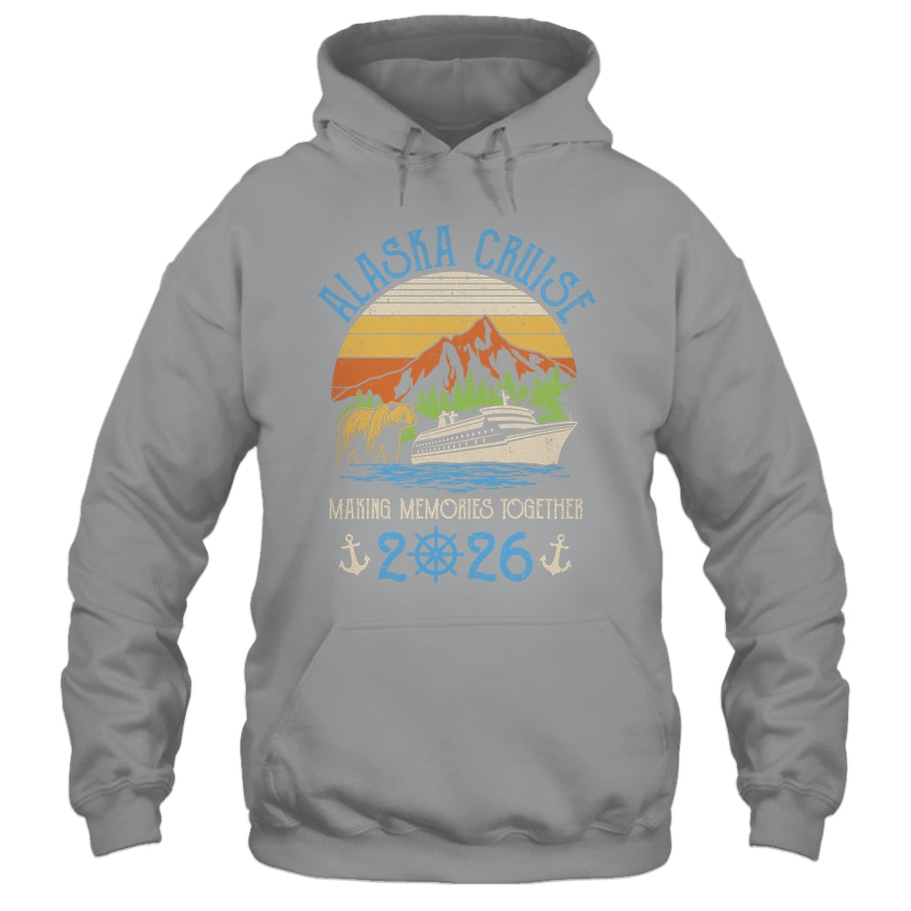 Alaska Cruise 2026 Matching Family Friends Group Alaskan Shirt & Hoodie | teecentury