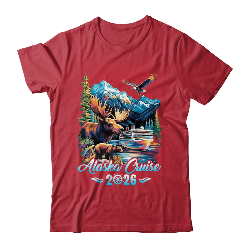 Alaska Cruise 2026 Matching Family Friends Group Alaskan Vacation Shirt & Hoodie | teecentury