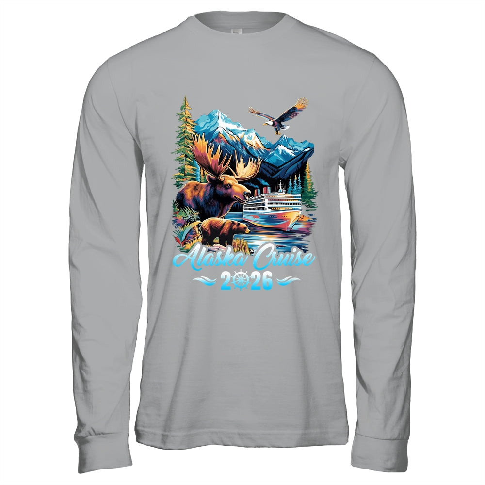 Alaska Cruise 2026 Matching Family Friends Group Alaskan Vacation Shirt & Hoodie | teecentury
